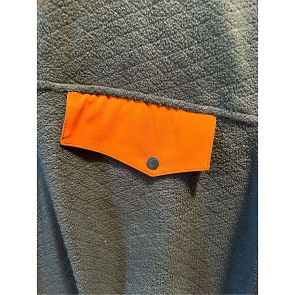 ZYIA Active Wicked Teal Fleece Snap Button Pullover Top Size Large - Picture 7 of 14